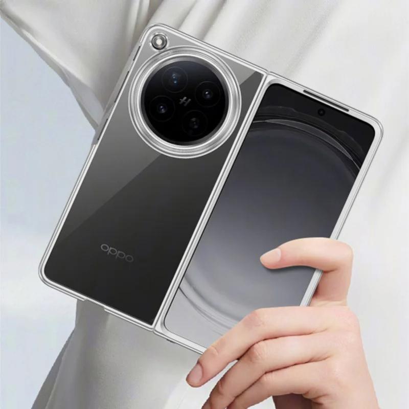 Ultra Thin Electroplated Transparent Case For OPPO Find N6 N 6 Find N5 N3 Hard PC Shockproof Phone Cover For OPPO Find N6 N5