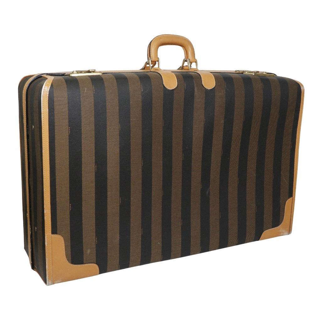 Fendi Pekan Carry Bag PVC/leather Unisex Used