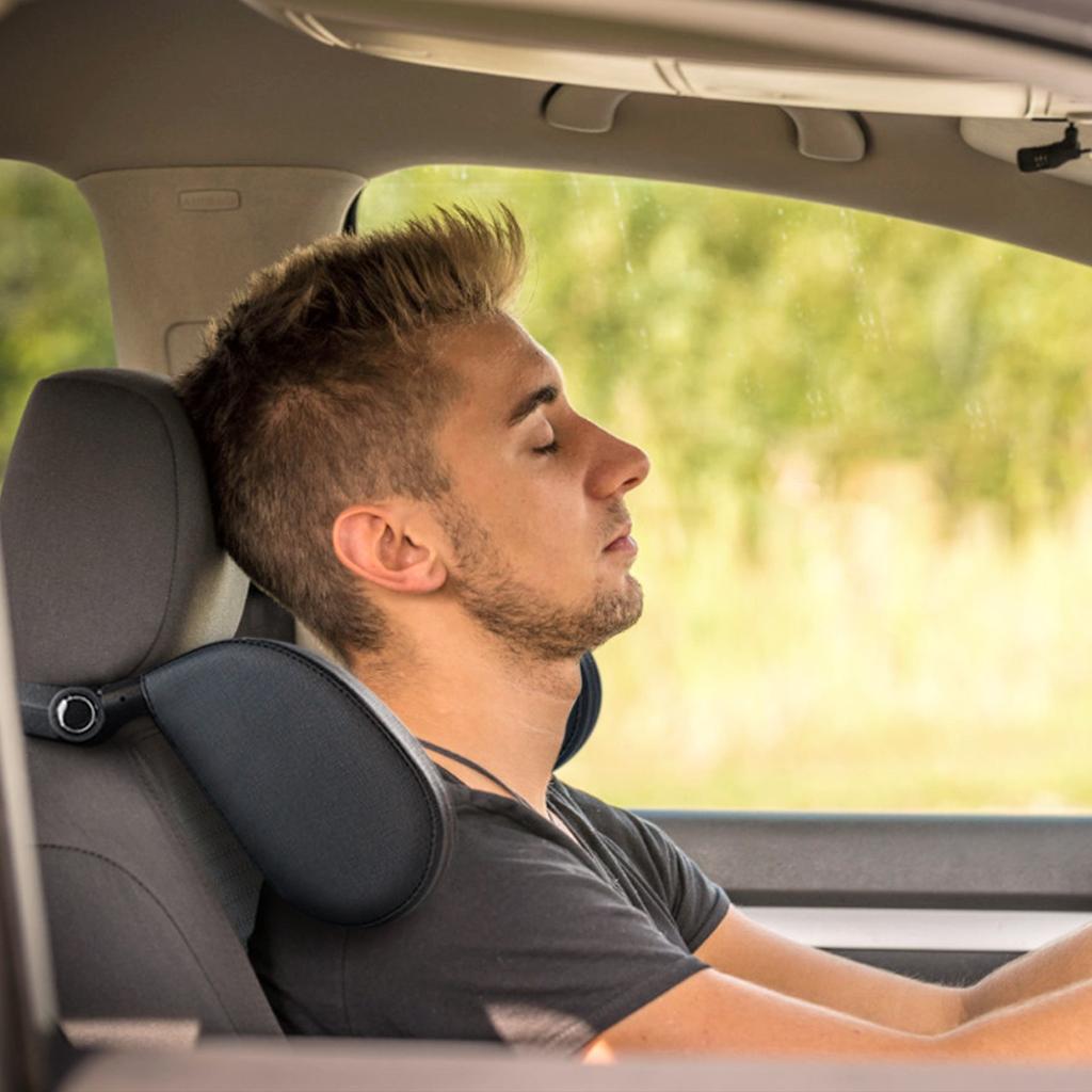 Car Headrest Pillow, 180 Degrees Adjustable Car Seat Headrest, Head Rest Pillow For Car Suitable For Adults And Children To Sleep While Traveling