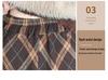 Korean Wool Plaid Midi Skirt: High-Waisted, Plus Size, Slimming A-line - Winter 2026