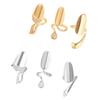 3-teiliges Statement-Knöchelringe-Set mit funkelnden Zirkonia-Steinen Maniküre-Schmuck für auffällige Nagelaccessoires