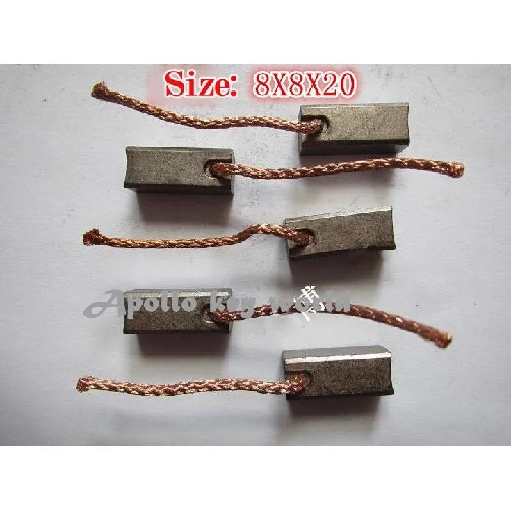 Carbon Brush For Automobile Heater Blower Fan Air-blower (8*8*20mm)