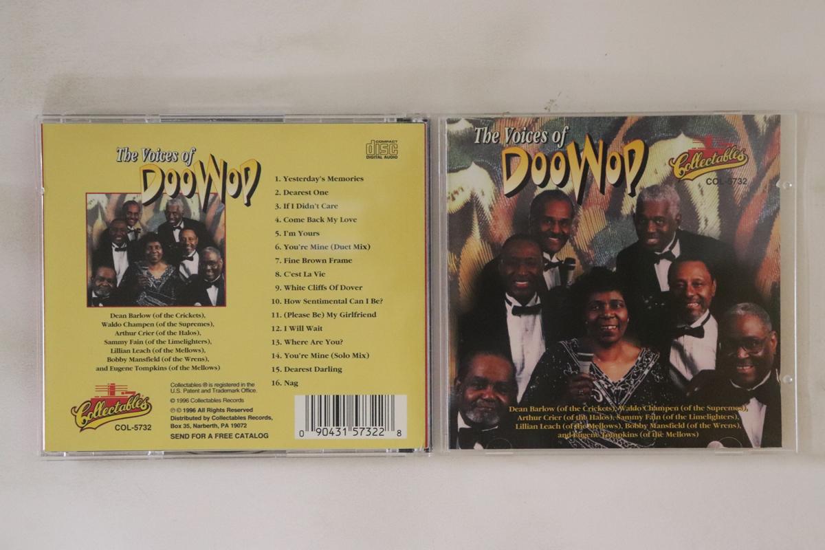 

CD VARIOUS Voices Of Doo Wop COL5732 COLLECTABLES 1996 US Rock Used