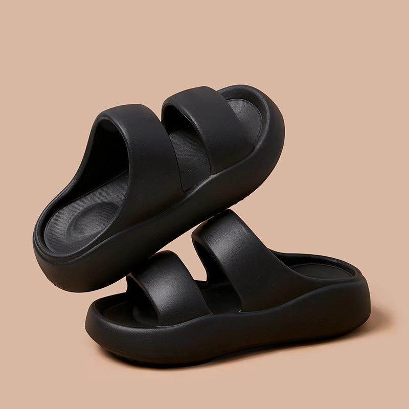 Asgard Women Platform Slippers Outdoor Fashion Thick Sole Beach Sandals Comfort Soft EVA Slides Non-slip House Bath Slippers