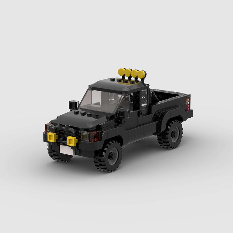 

Обучающий набор для сборки внедорожного пикапа Hilux - Совместим с Lego для детей