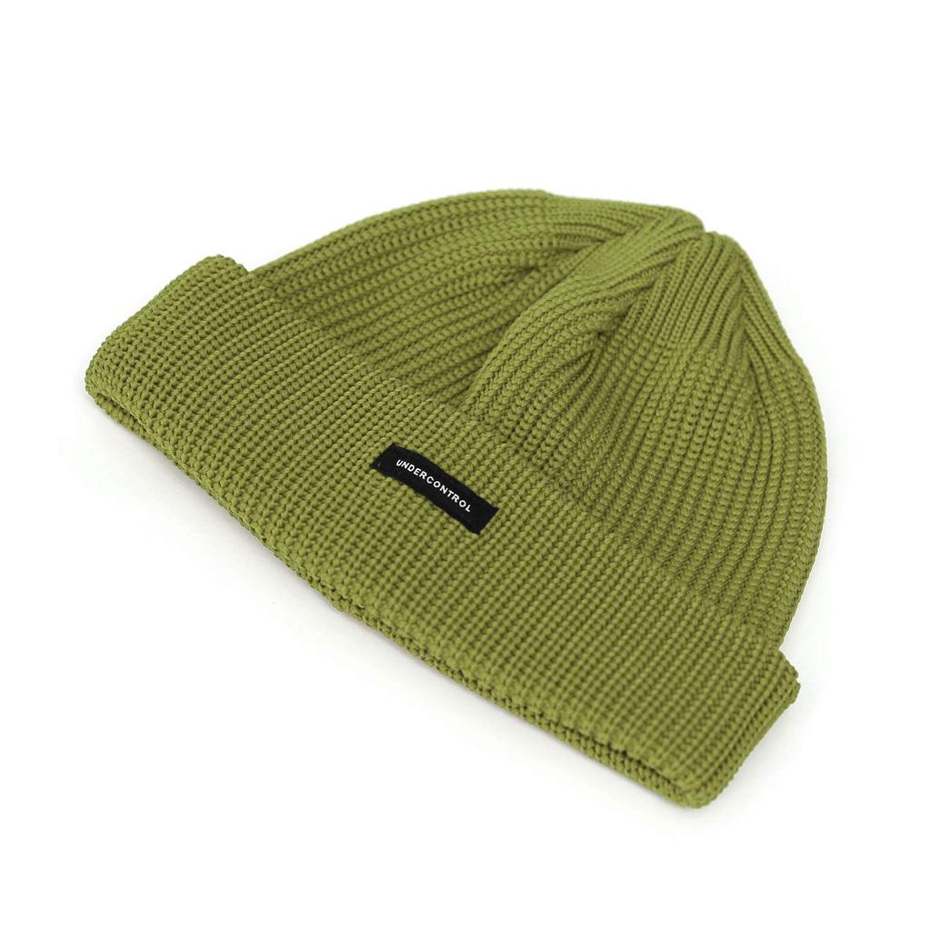 UNDERCONTROL AeroCool Summer Beanie Free Size Cooling Unisex Plain Skull Hat Cap Made in Korea One Size green