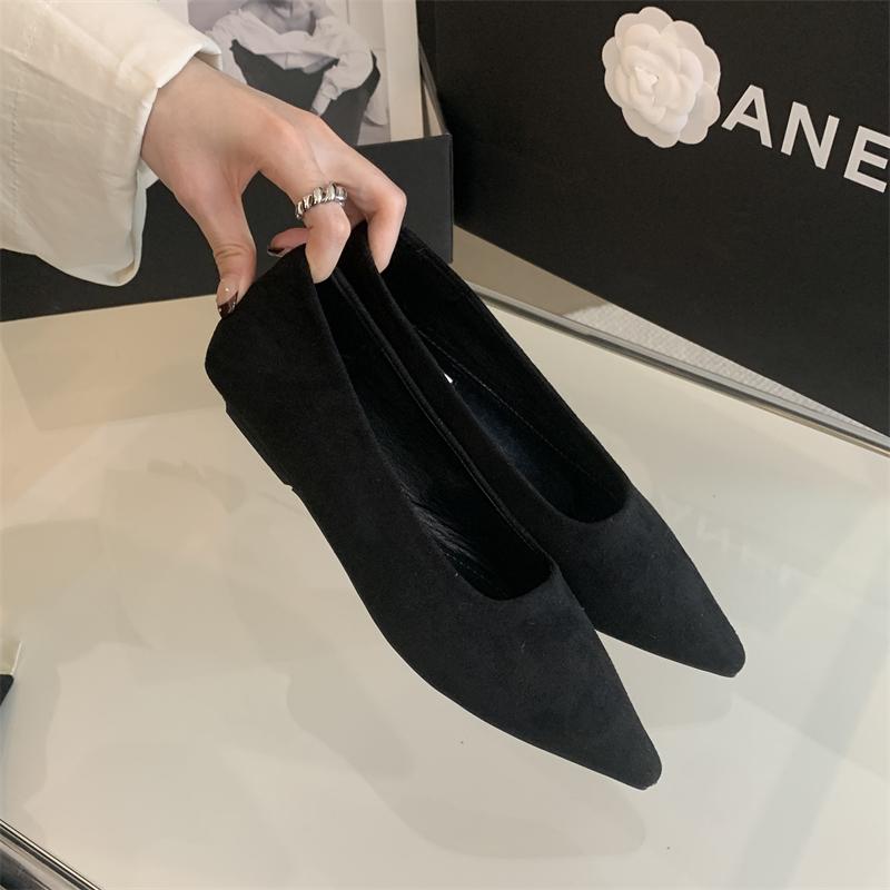 

Bailamos Female Shallow Flats Shoes Women Slip On Casual Loafer Flat Pointed Toe Ballerina Brand Leopard Pattern Autumn Mujer 39