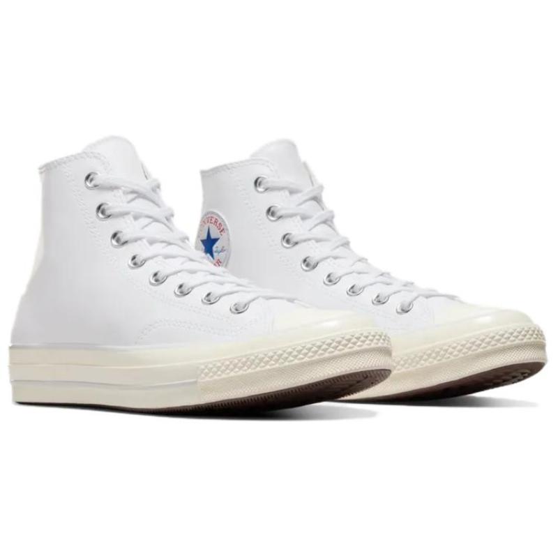 Converse 1970s Comfortable Versatile High Top Canvas Shoes Unisex White