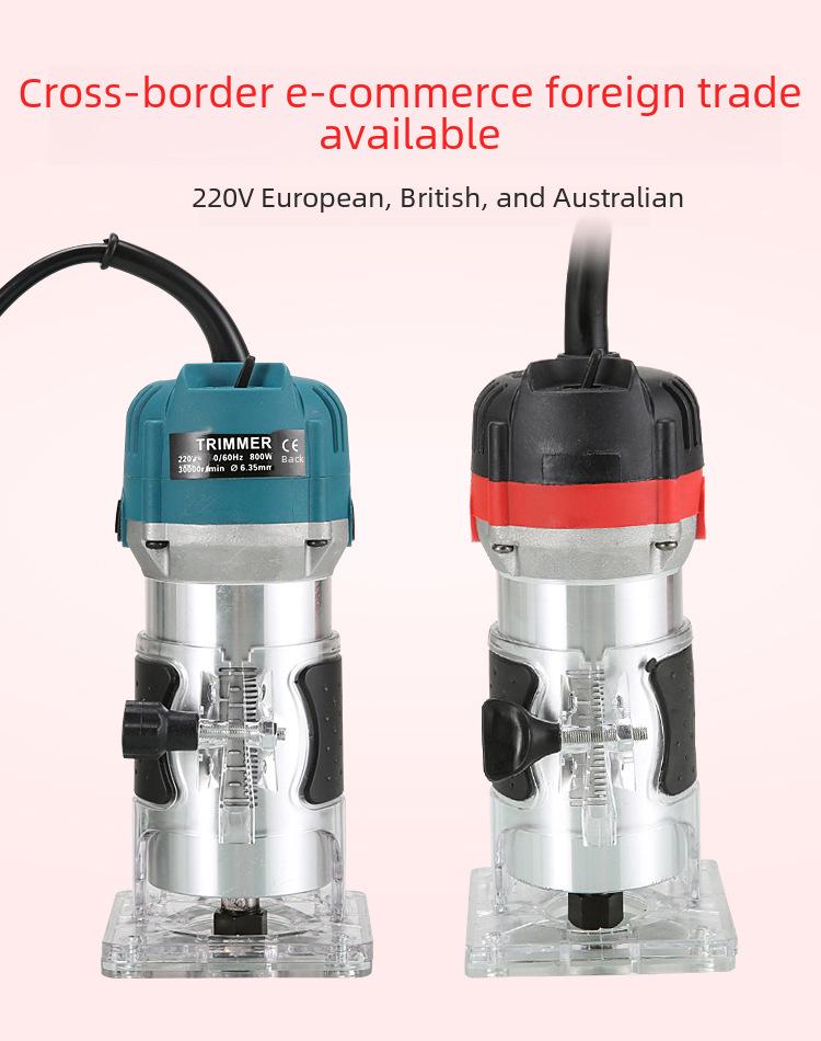 Máquina elétrica de aparar e entalhar madeira - Ferramentas elétricas para gravação e fresagem