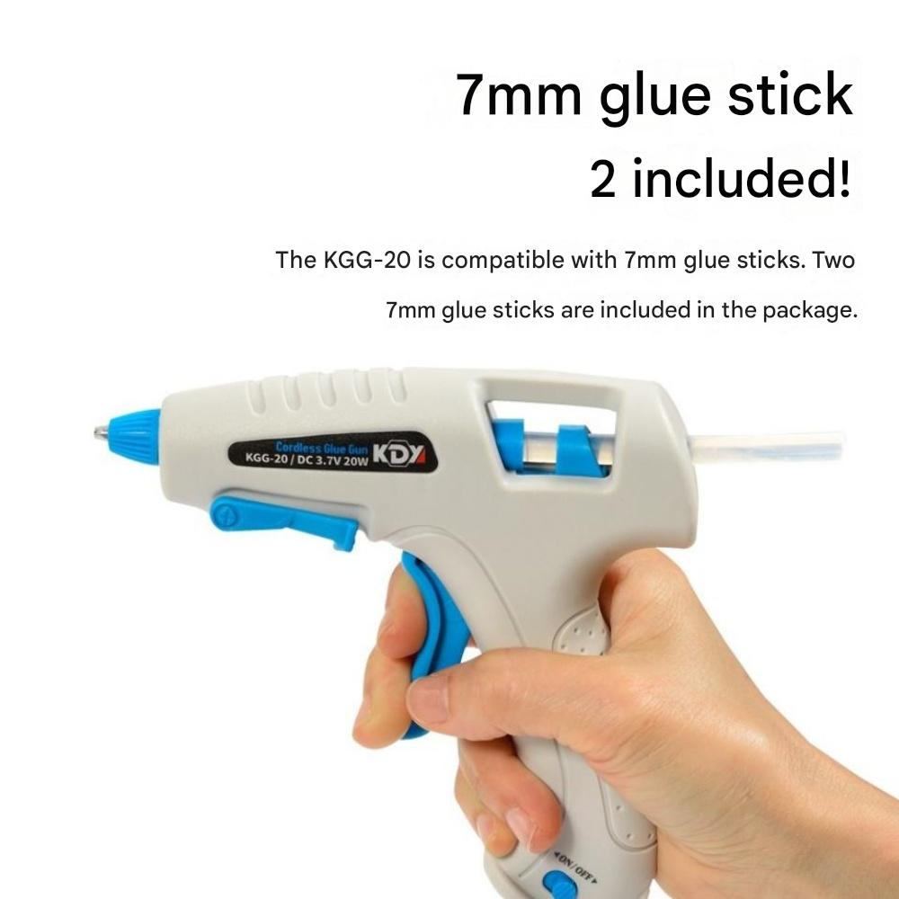 KDY Cordless Rechargeable Glue Gun (7mm) KGG-20,