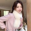 New Imitation Fox Hair Scarf Hair Hair Scarf Women's Versatile Autumn and Winter Fur Collar Thickened Long Neck Scarf