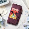 Surfing Pattern Multi Card Long Wallet Fashion Casual Portable Zipper Purse for Daily Use