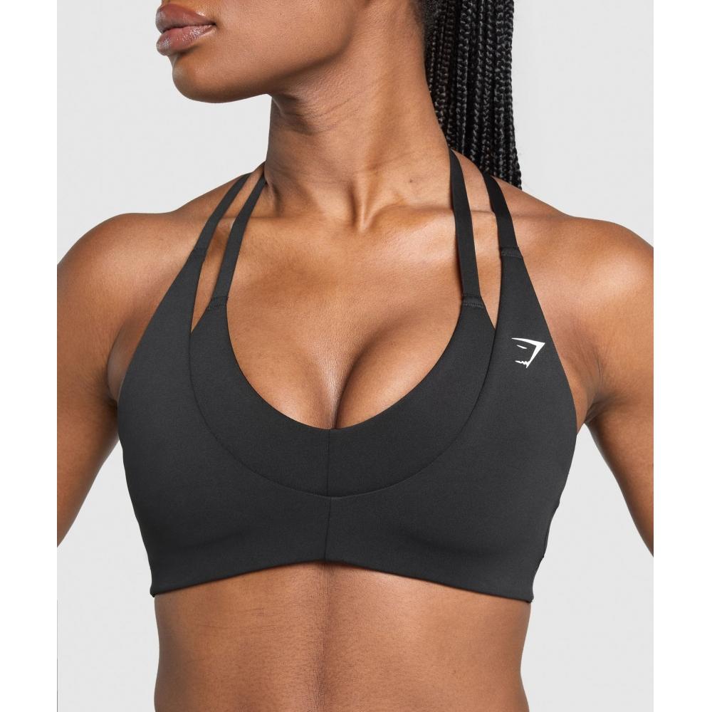 Gymshark Reps T Back sporTs Bra Black B3b3d Bb2j