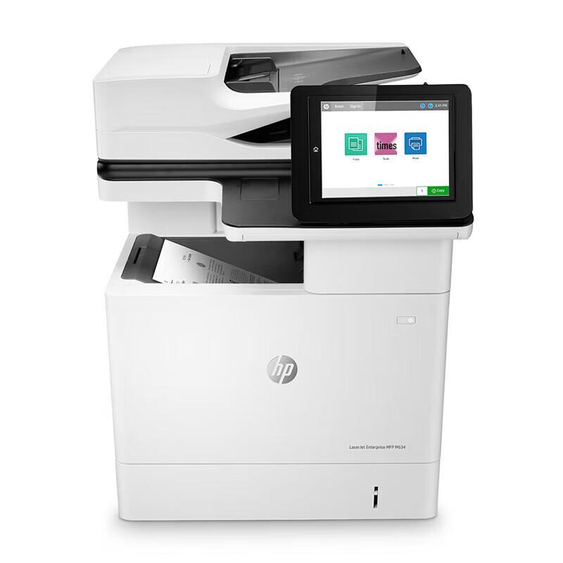 HP M634dn A4 Black & White Laser Multifunction Printer CN plug (adapter included)