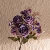 Artificial Rose Bouquets Artificial Flowers Rose Flower Branch Realistic Fake Rose For Wedding Home Decor