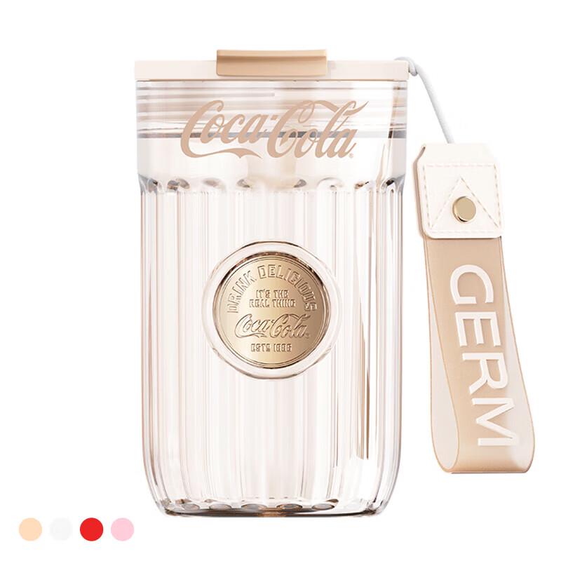 GEME Coca-Cola Badge Series Glass Water Bottle