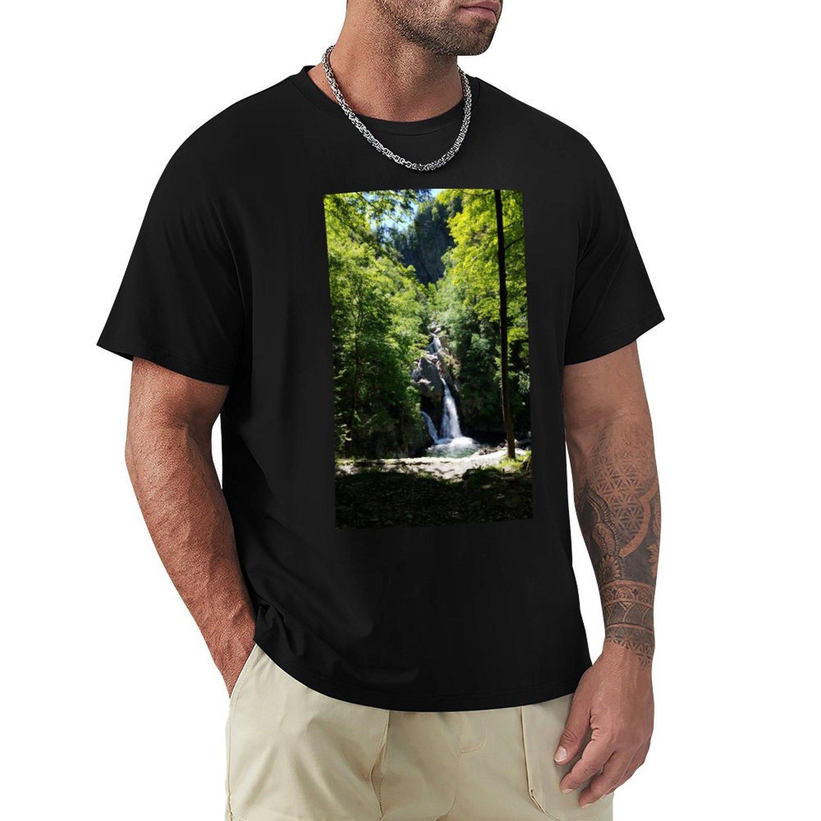 

Bash Bish Falls TShirt anime shirt street wear shirts graphic tee boys whites t shirts men 4XL