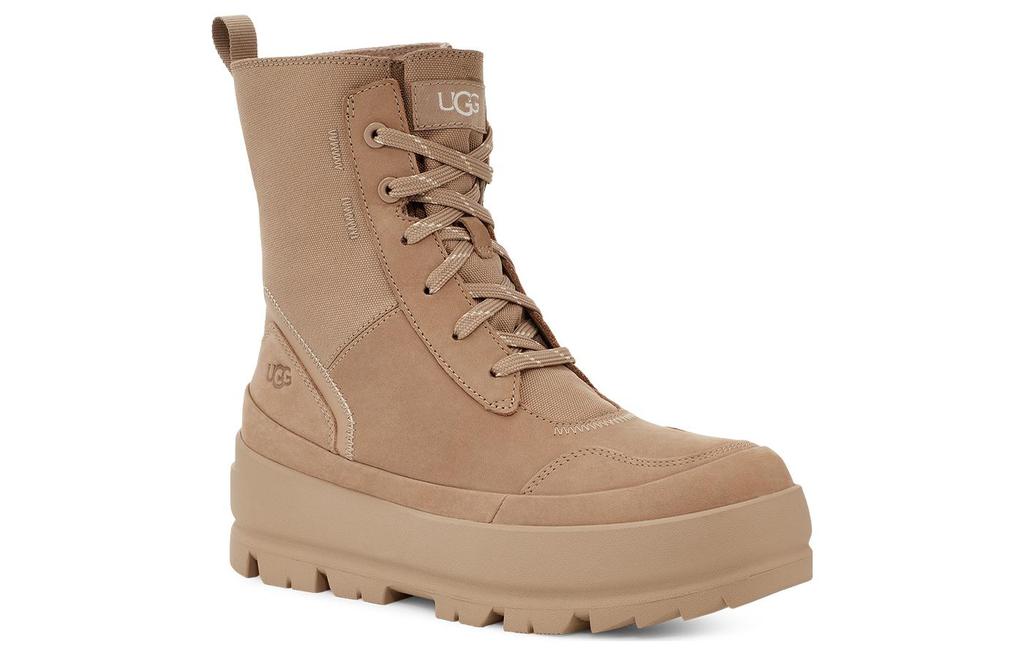 Women's Boots UGG Leather Mid Calf Boots Women's Sand