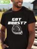 LocalGot "GOT BOOST?" Turbo Graphic Crew Neck T-shirt - 100% Cotton Regular Fit Casual Tee for Outdoor Fitness