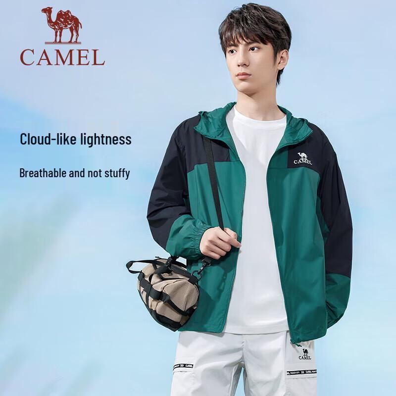 CAMEL Men s UPF50+ Outdoor Sun Protection Jacket A14BAEO086 XXL