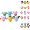 Cute Sanrio My Melody Figure Doll Toy Set For Home Decor And Cake Topping