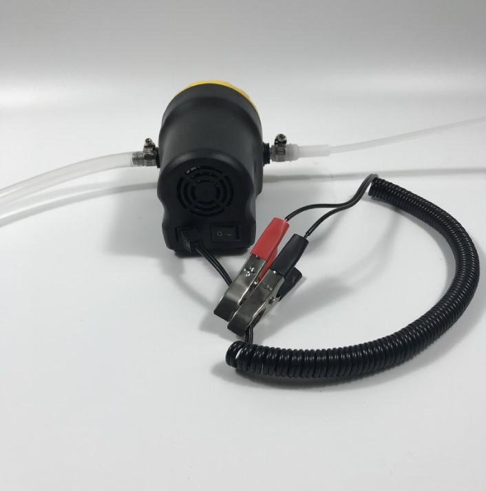 Compact 12V Electric Diesel Self-Priming Oil Transfer Pump Set with Plastic Gear Vane.