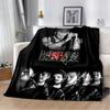 3D Retro L-Linkin Park Rock Band HD Blanket,Soft Throw Blanket for Home Bedroom Bed Sofa Picnic Travel Office Cover Blanket Kids