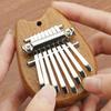 Mini Kalimba 8 Tangi Tumme Piano 1 Förpackning Vattendroppe Stil Sött Instrument Bärbar Utsökt Gåvoset för Barn