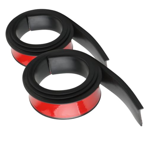 

Я так счастлив Универсальный молдинг крыла, соответствует техосмотру транспортного средства, защита крыла, автомобильное крыло, 1,5 м, черный, 2 шт.