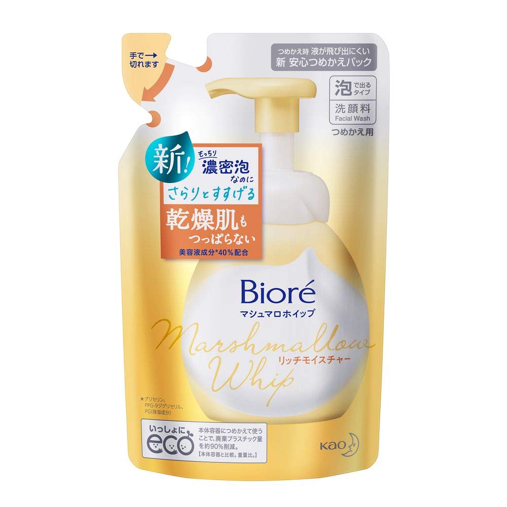 

Biore Marshmallow Whip Rich Moisture Refill 130ml