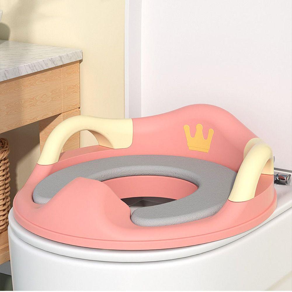 Crown Pattern Children's Toilet Seat Easy To Wash Toilet Seat Gasket for Boys Girls
