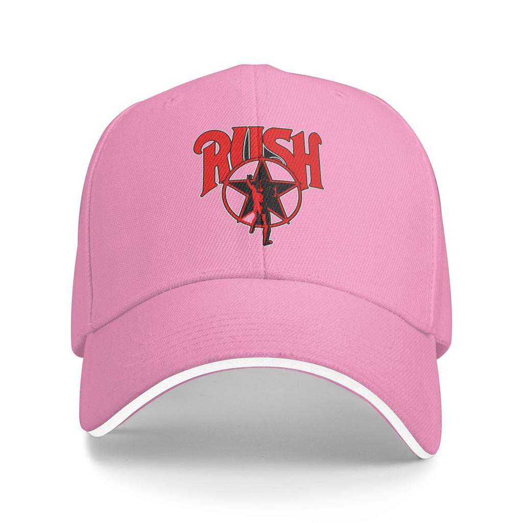 Unisex Baseball Hats Music Retro Canadian Rush Rock Band Streetwear Summer Sports Baseball Caps Hip Hop Cap Casquette Hats