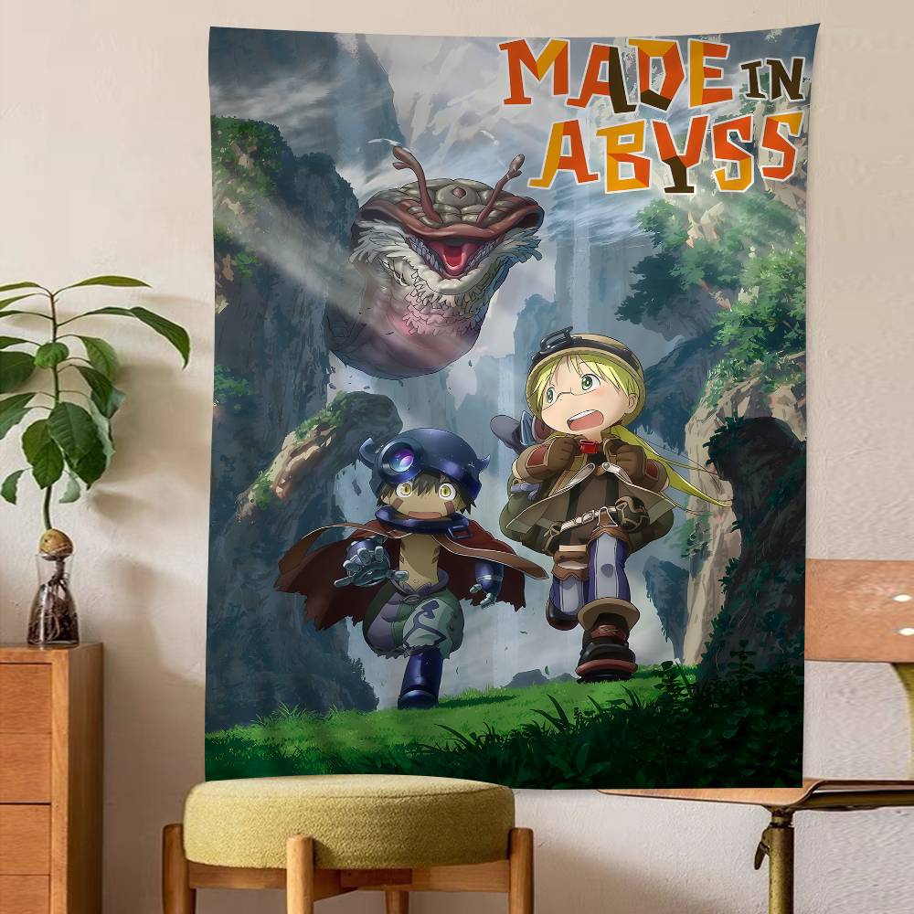 Made In Abyss Movie Anime Tapestry For Living Room Home Dorm Decor Home Decor