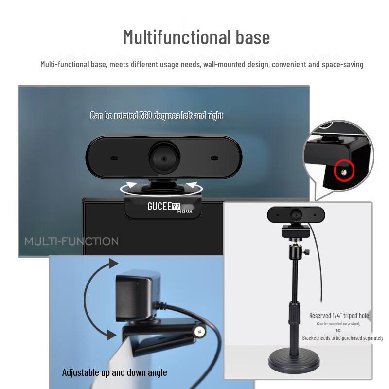 Guke HD USB Computer Webcam