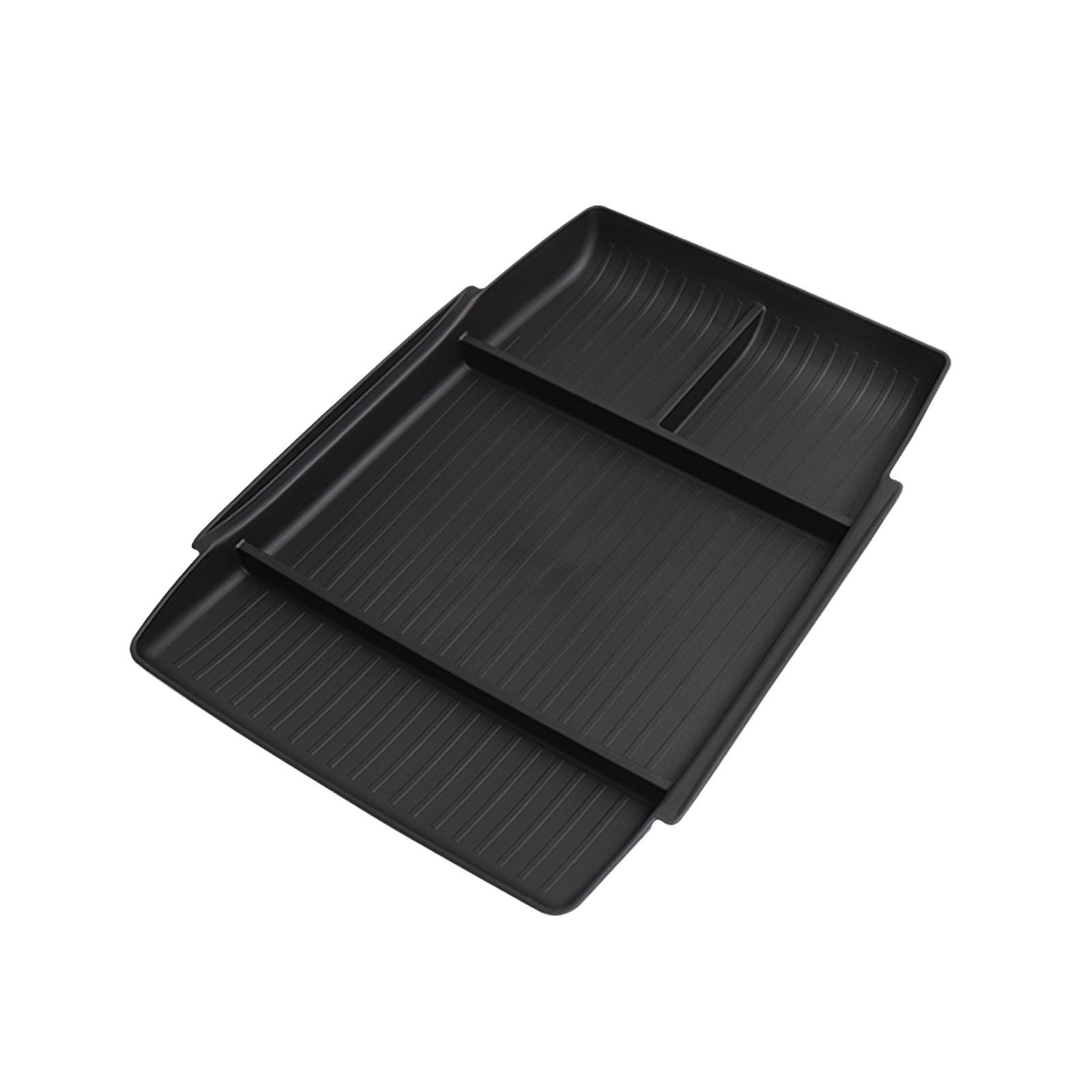 

для Xpeng P7+ Центральная консоль Нижний ящик для хранения Автомобильный лоток TPE Органайзеры Аксессуары Tidying Черный