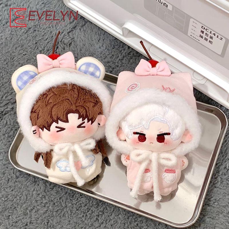 Evelyn 10CM Cotton Doll Clothes Accessories Plush Stuffed Toy Lovely Cap Hat Clothes Outfit Love and Deepspace Birthday Gift