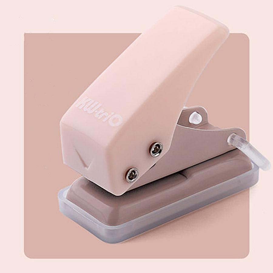 1 Hole Cute Hole Puncher Paper Cut Paper Single Hole Punch Cute DIY Mini Paper School Supplies Binding A4 Paper Card Notebook