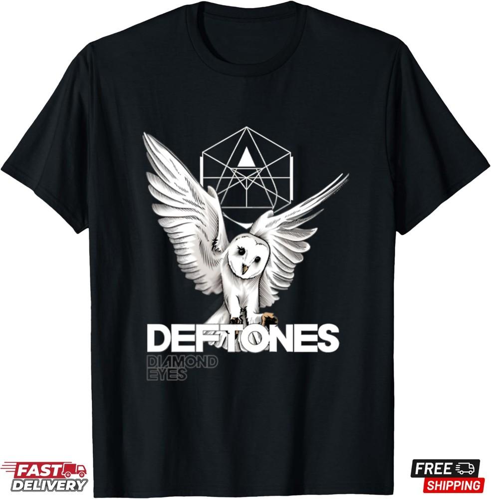 Deftones Band Diamond Eyes T-Shirt, Family Fan Metal Shirt, Gift for Fans Unisex T-Shirt XXXXL