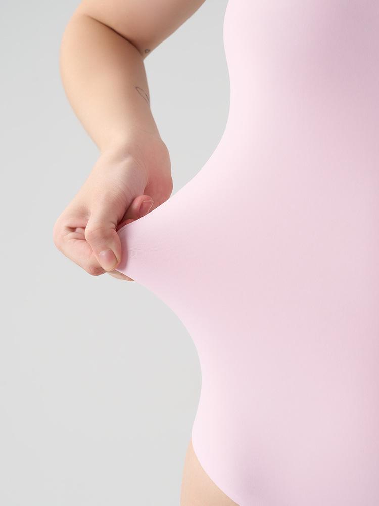 Universal Fit Lightweight Tummy Control U-Neck Bodysuit