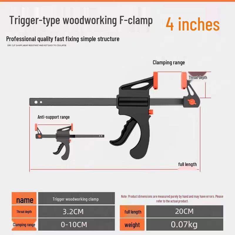 Luwei Trigger Woodworking F-Clamp