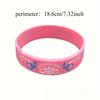 Basketball Wristband Silicone Bracelet