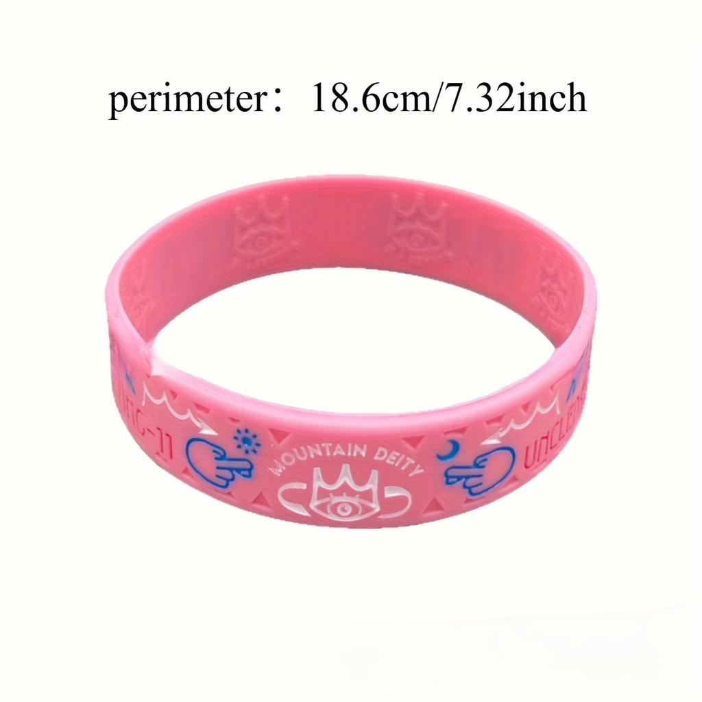 Basketball Wristband Silicone Bracelet