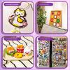 Pindou Handmade DIY Bean Set Tools for Boys and Girls, Toy Gifts, Three-dimensional Fusion, Coco Supplement