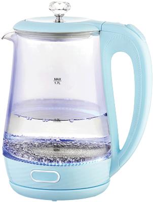 Glass Electric Kettle Maestro 1.7L 2200W Mr-052-Blue