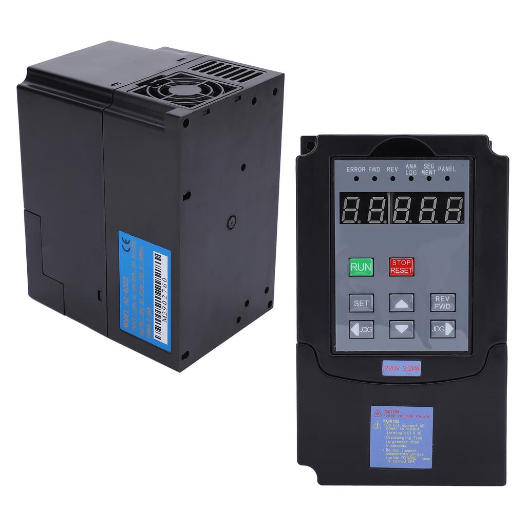 Invertor 2.2KW Control viteză A2?8022 1?Faza 3?Intrare fază AC180?250V 3?Ieșire de fază AC220V