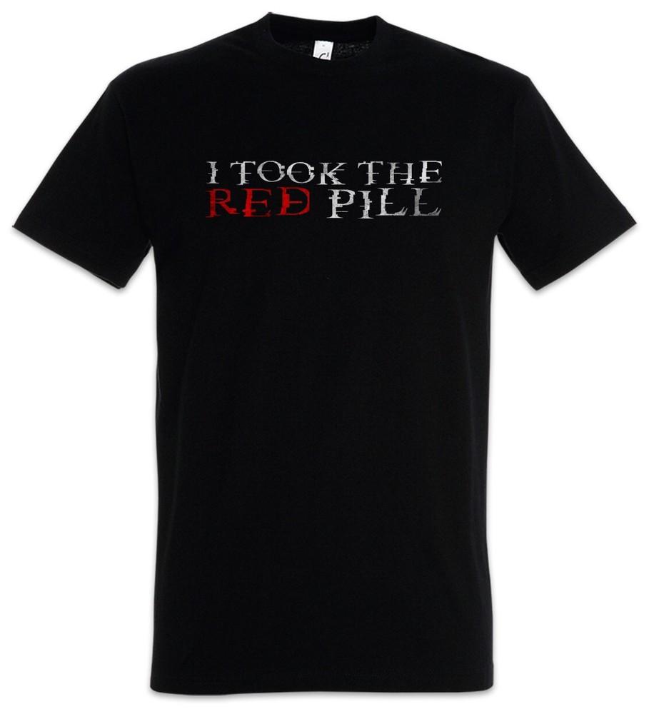 

I Took The Red Pill Men s T-Shirt Blue Knowledge Freedom Knowledge Freedom M