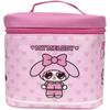 Hatayama Shoji Sanrio Vanity Pouch with Heart My Cosmetic Makeup with H17 x W17 x 34204142 Mirror, Sunglasses, Melody, Pouch, Pouch, Handle, Approx.