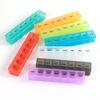 New Hot Weekly Premuim Portable 7 Grids 1 Times A Day Pill Storage Cases Box Organizer Container for Vitamins Medicine Fish Oils