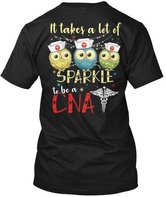 

A Lot Of Sparkle To Be Cna T-Shirt Size S to 5XL S