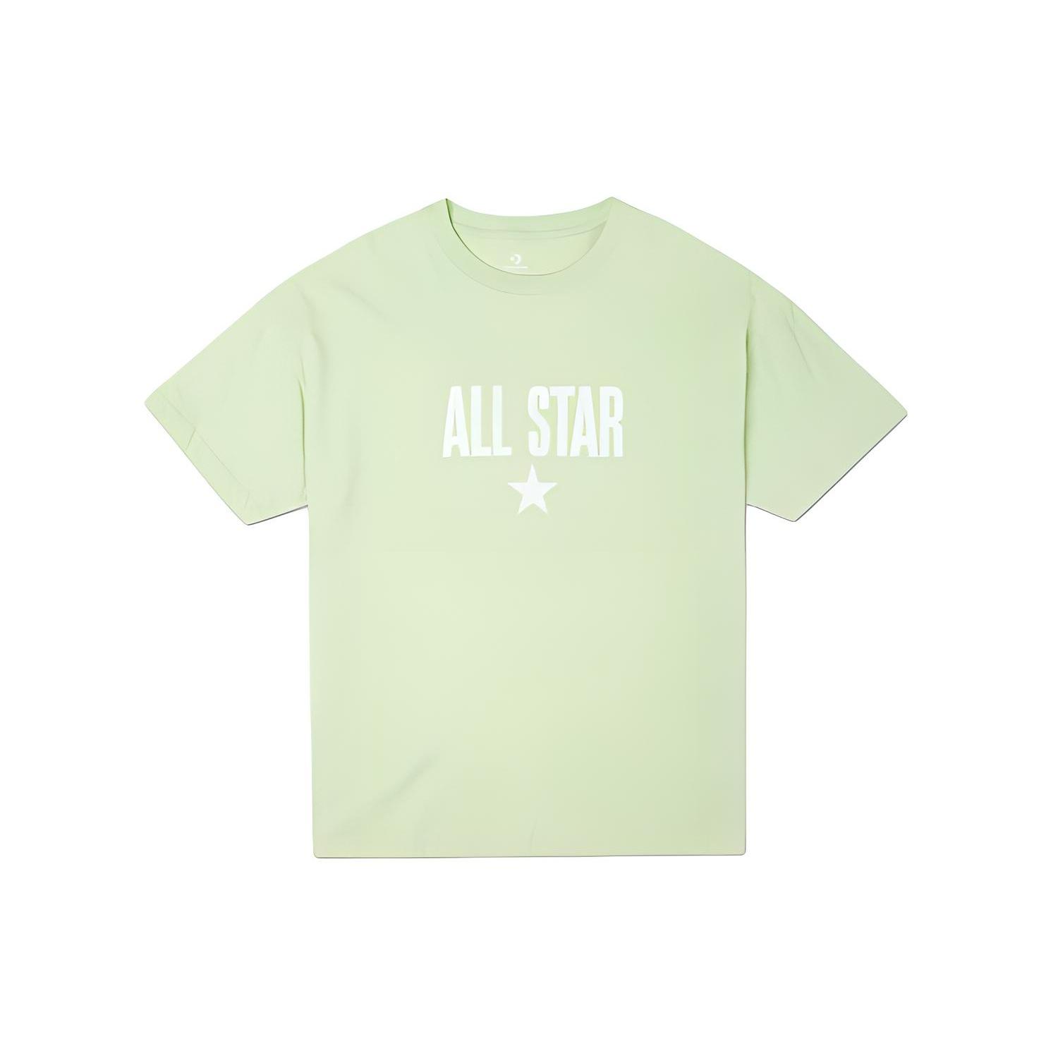 (WMNS) Converse Casual T-Shirt Asia Sizing Green Women s 10020932-A04 S